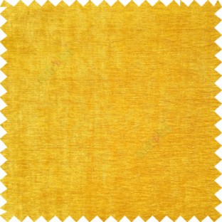Yellow color complete solids texture surface soft velvet finished polyester base thick background sofa fabric